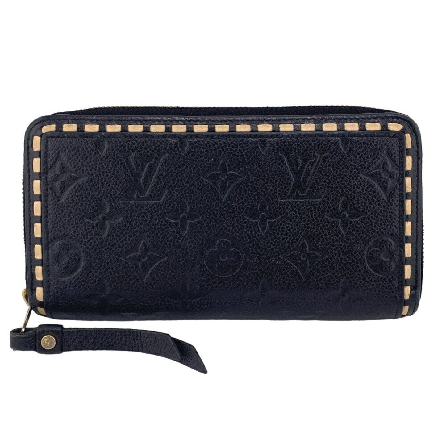 Louis Vuitton Zippy wallet Black Leather Wallet Accessories