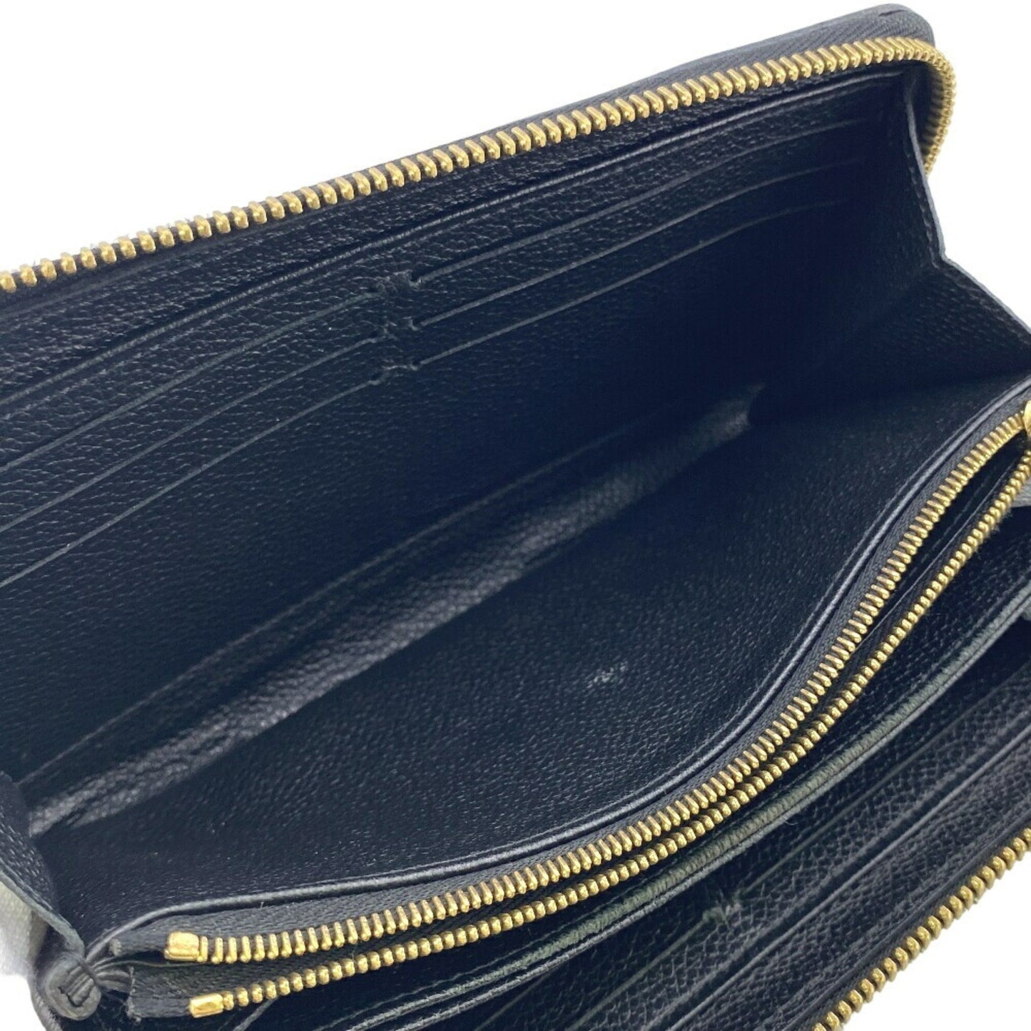 Louis Vuitton Zippy wallet Black Leather Wallet Accessories