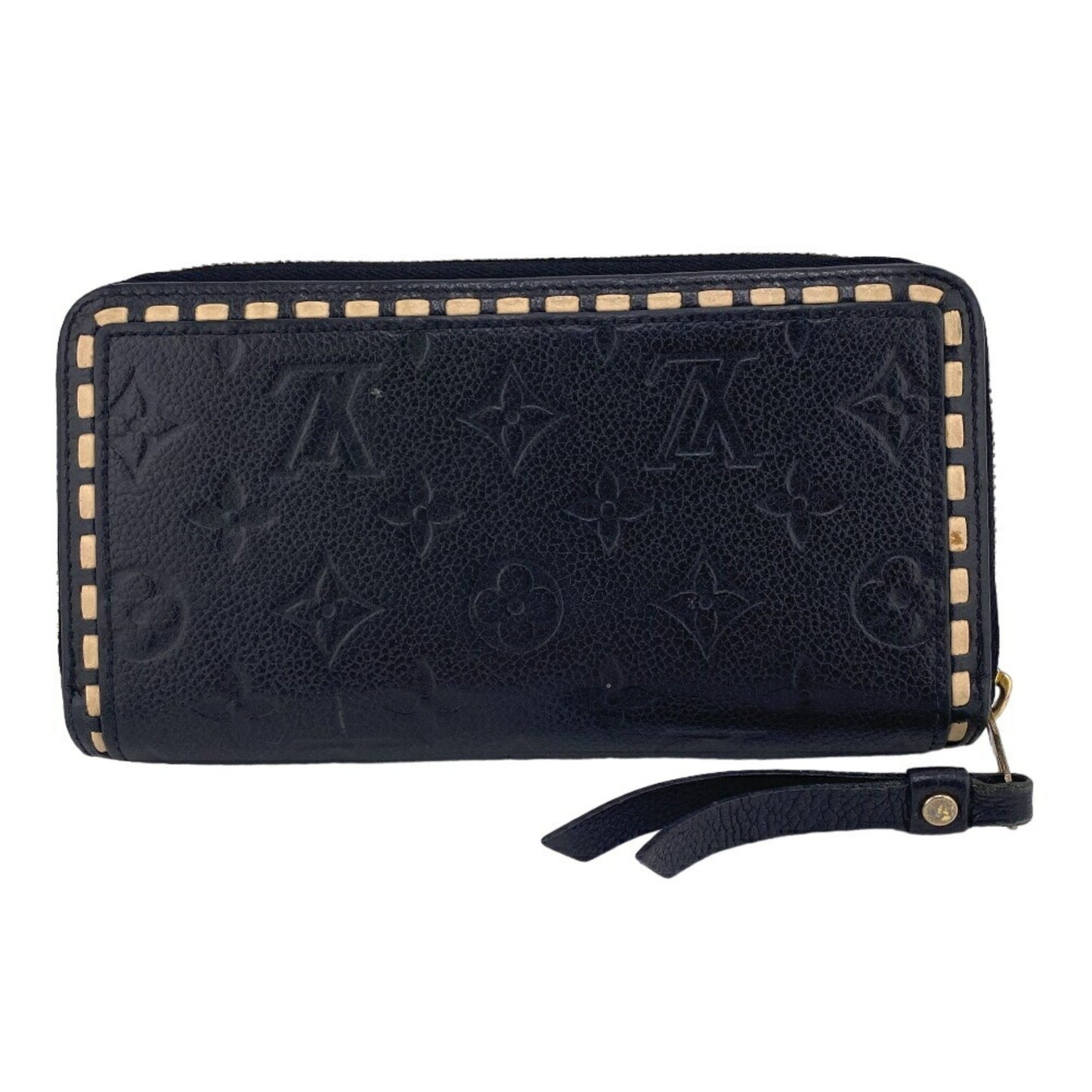 Louis Vuitton Zippy wallet Black Leather Wallet Accessories