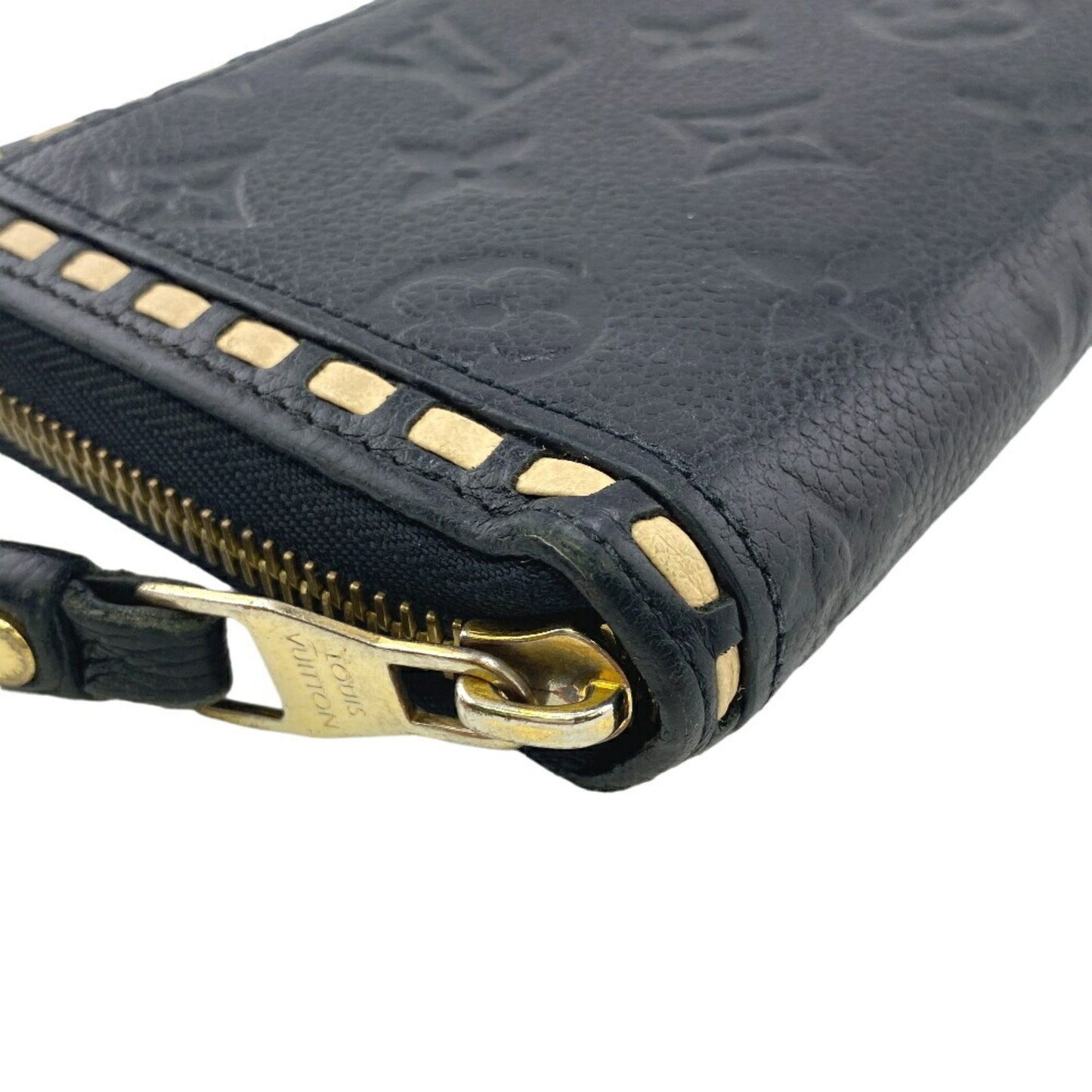 Louis Vuitton Zippy wallet Black Leather Wallet Accessories