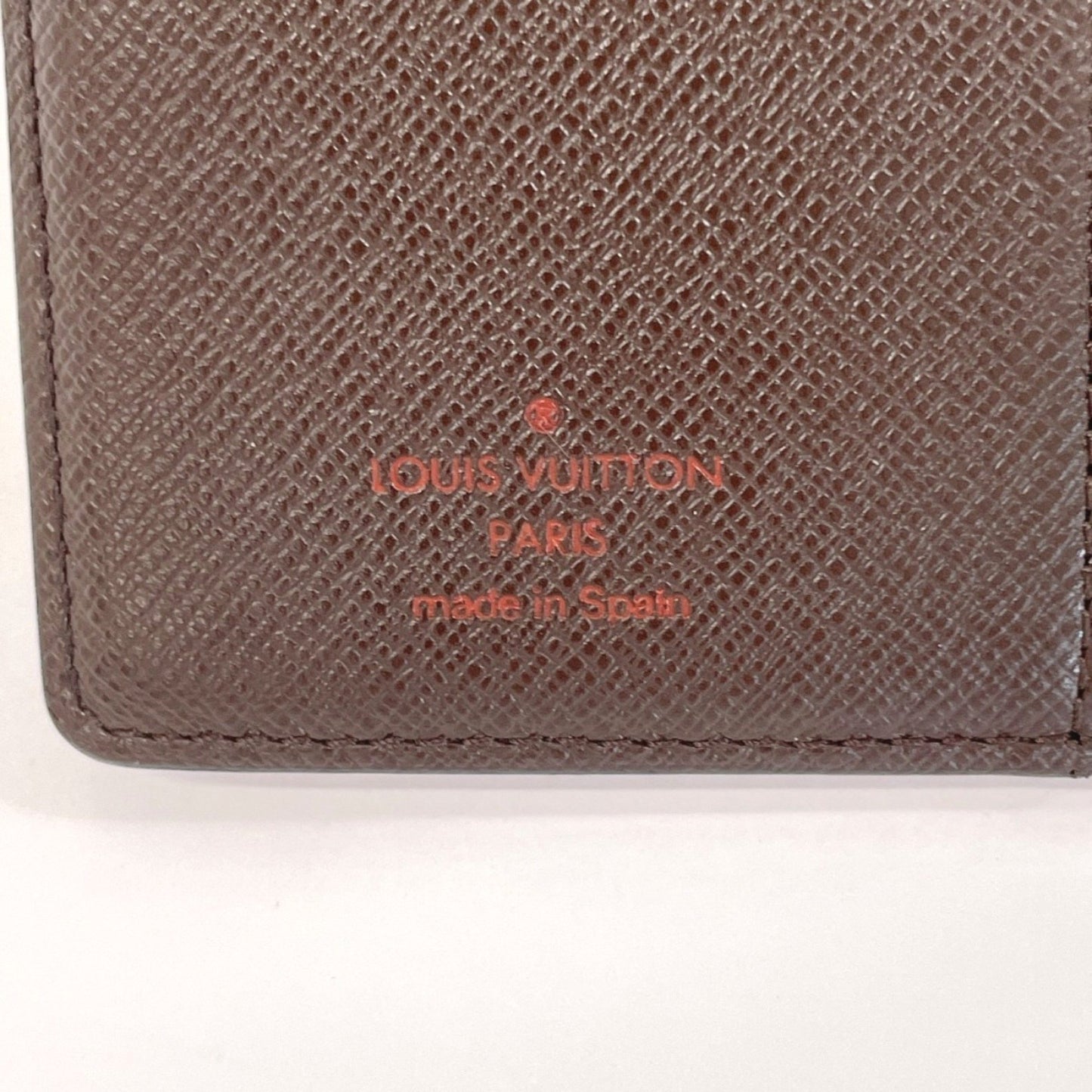 Louis Vuitton Agenda Brown Canvas Wallet Accessories