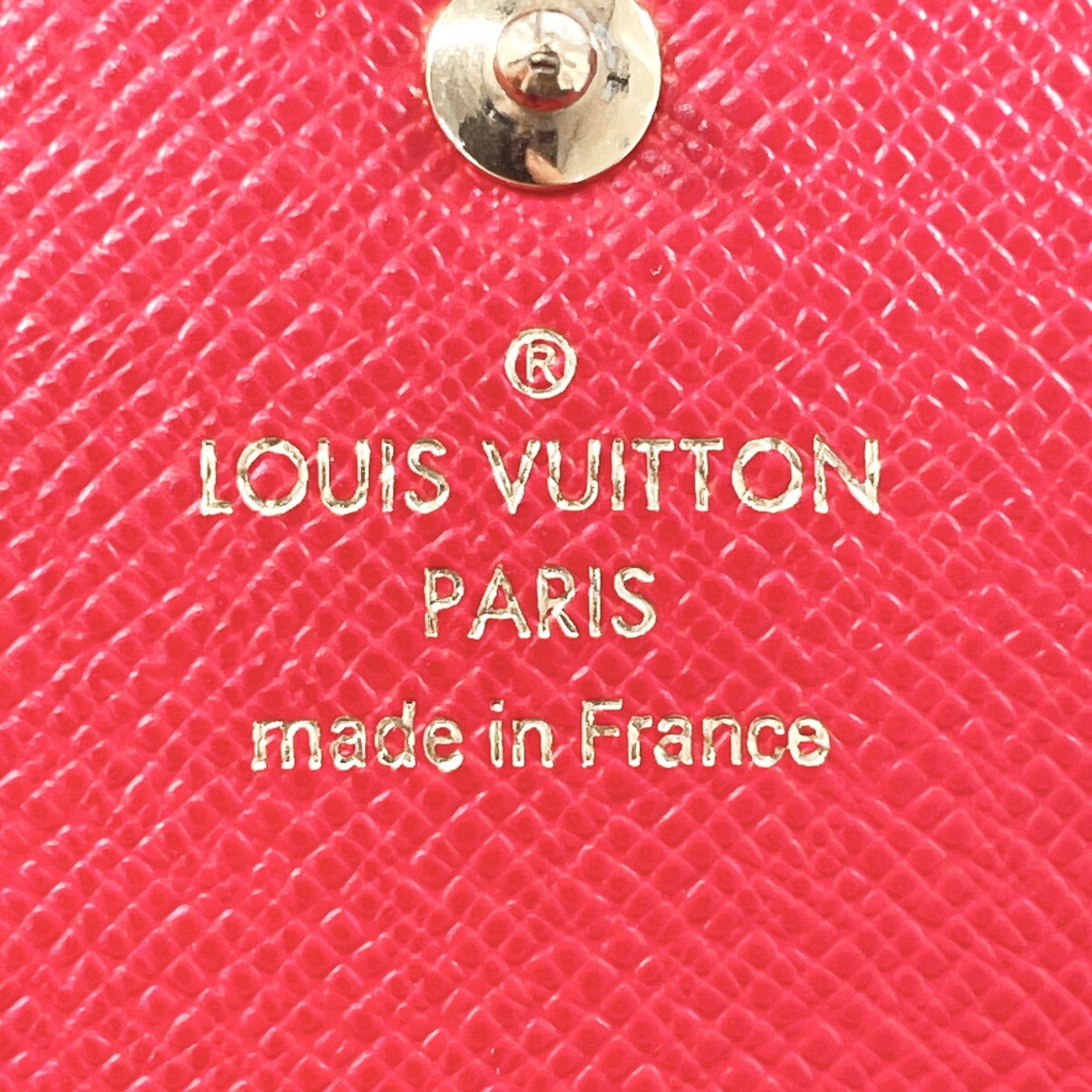 Louis Vuitton Portefeuille Sarah Brown Canvas Wallet Accessories