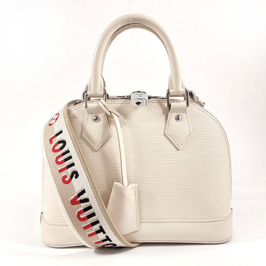 Louis Vuitton Alma BB Beige Leather Hand Bag