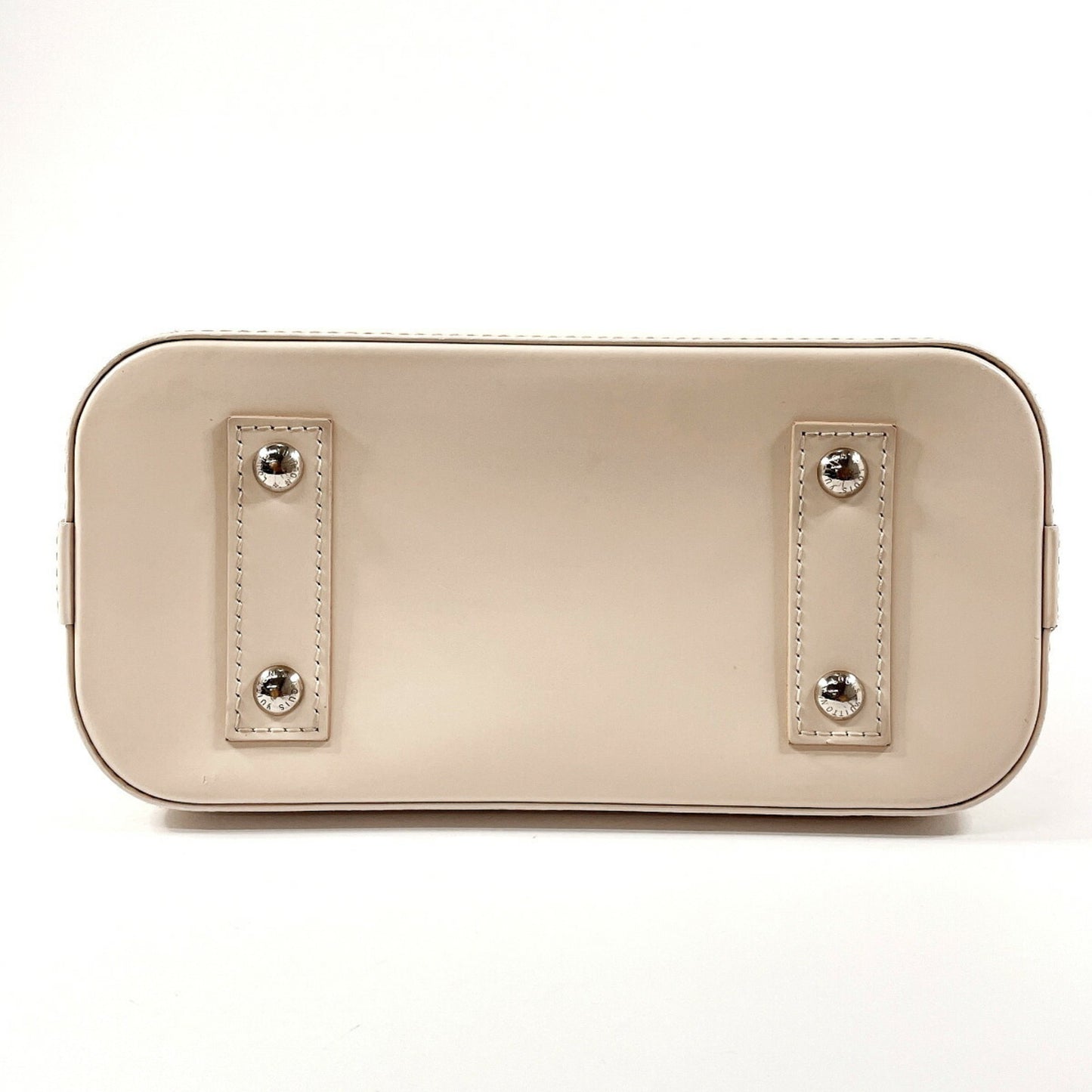 Louis Vuitton Alma BB Beige Leather Hand Bag