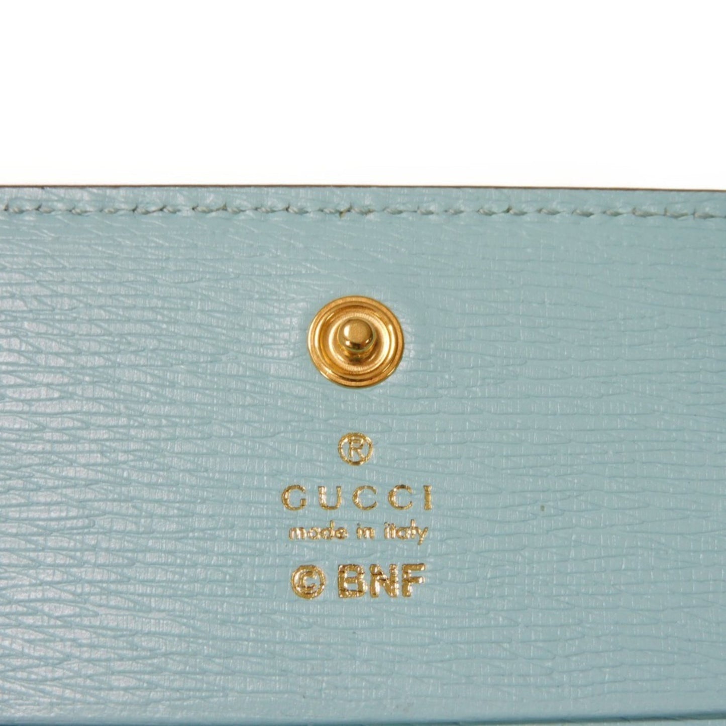 Gucci Blue Leather Wallet Accessories