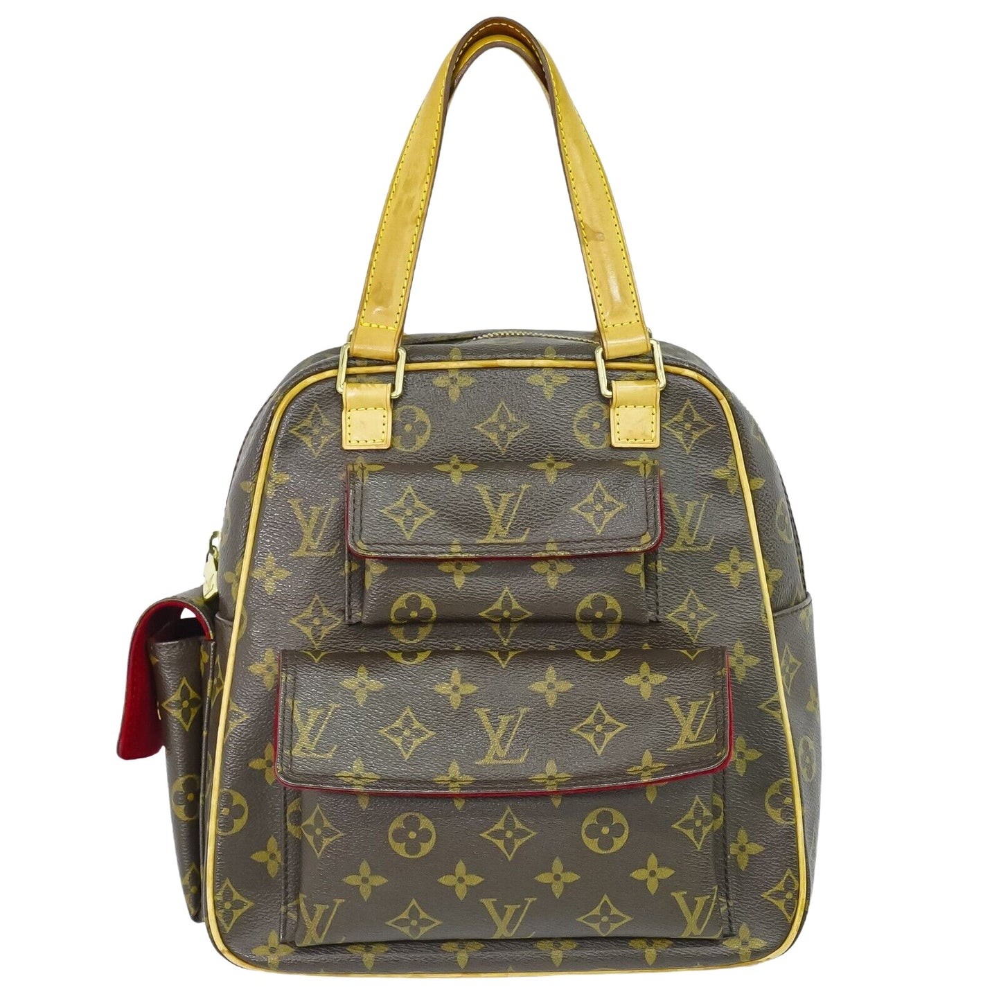 Louis Vuitton Excentri cité Brown Canvas Hand Bag