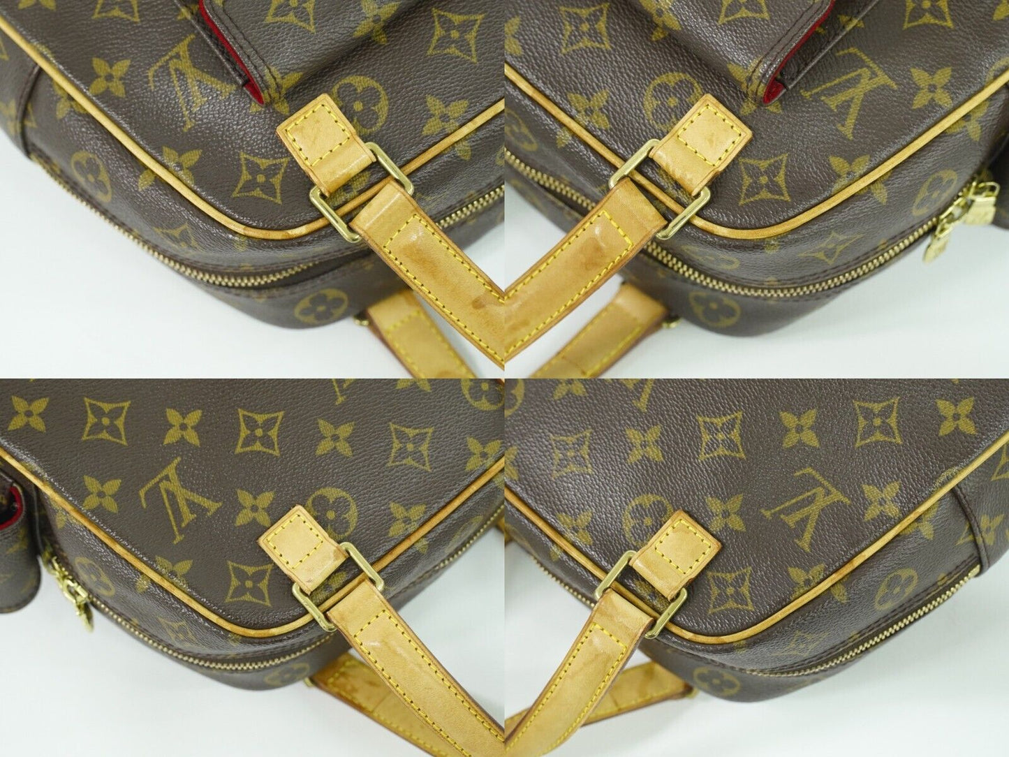 Louis Vuitton Excentri cité Brown Canvas Hand Bag