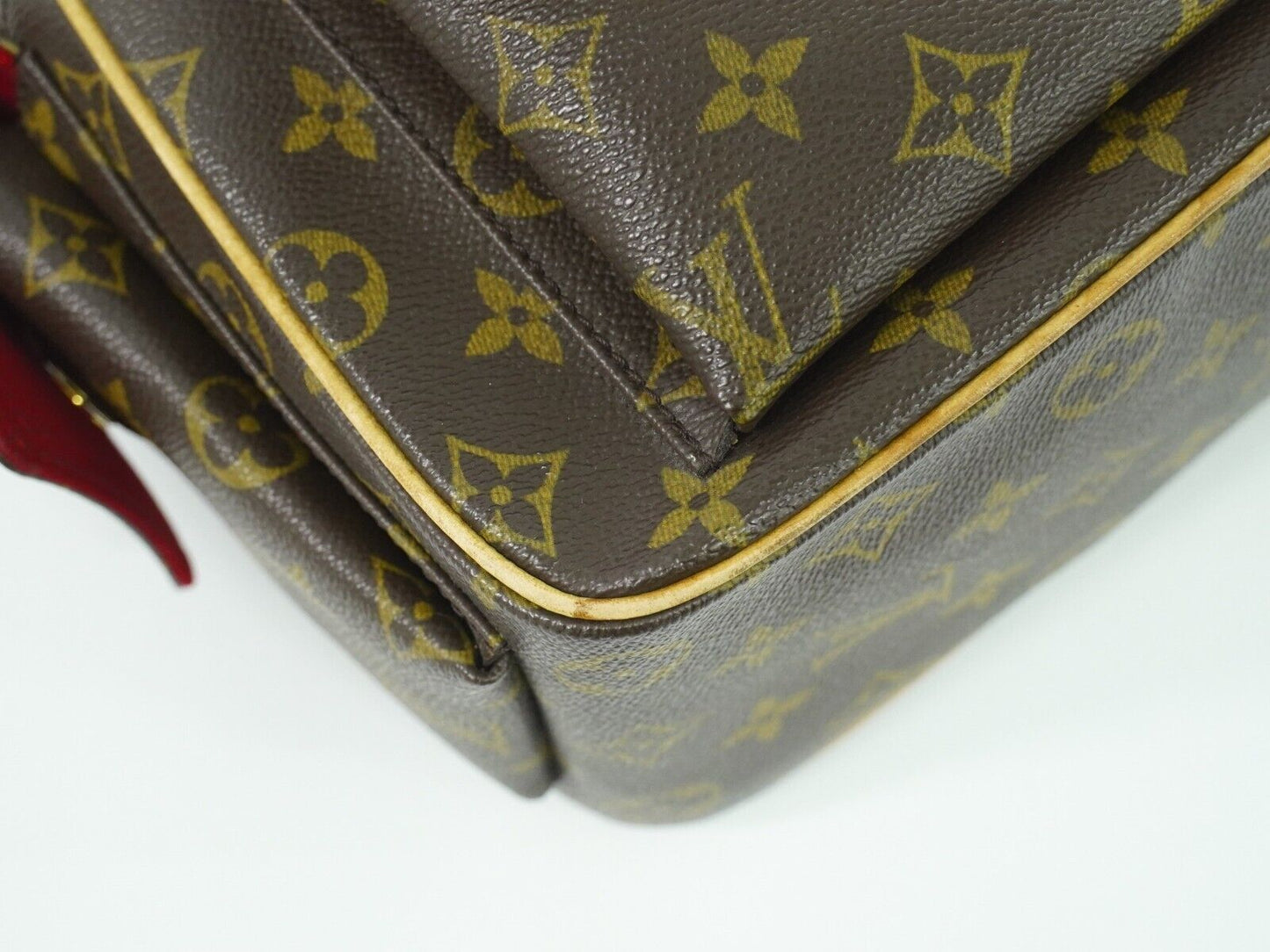 Louis Vuitton Excentri cité Brown Canvas Hand Bag