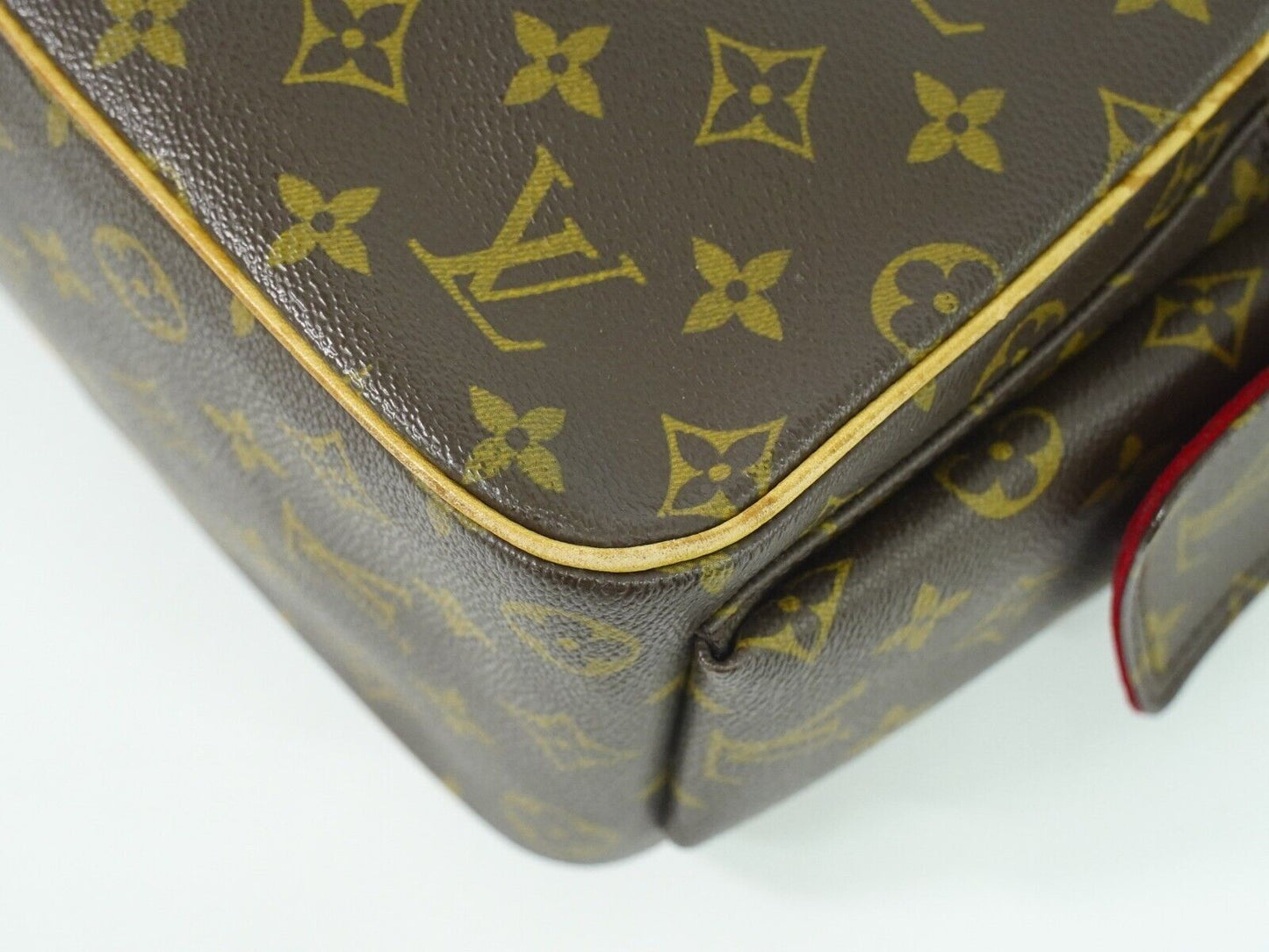 Louis Vuitton Excentri cité Brown Canvas Hand Bag