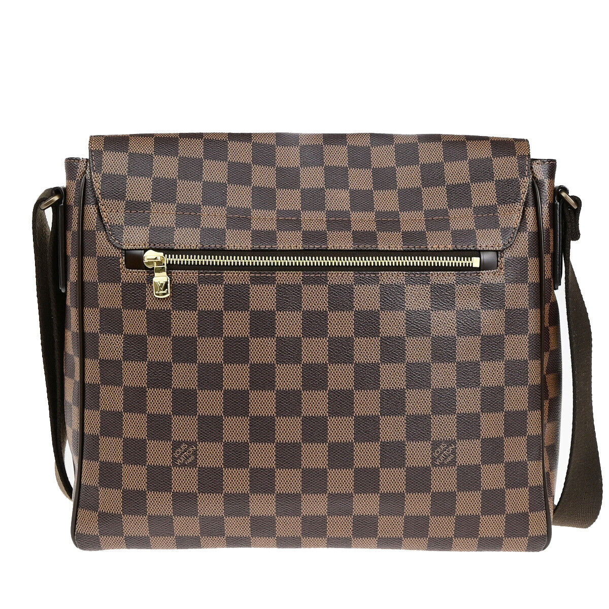 Louis Vuitton District Brown Canvas Shoulder Bag