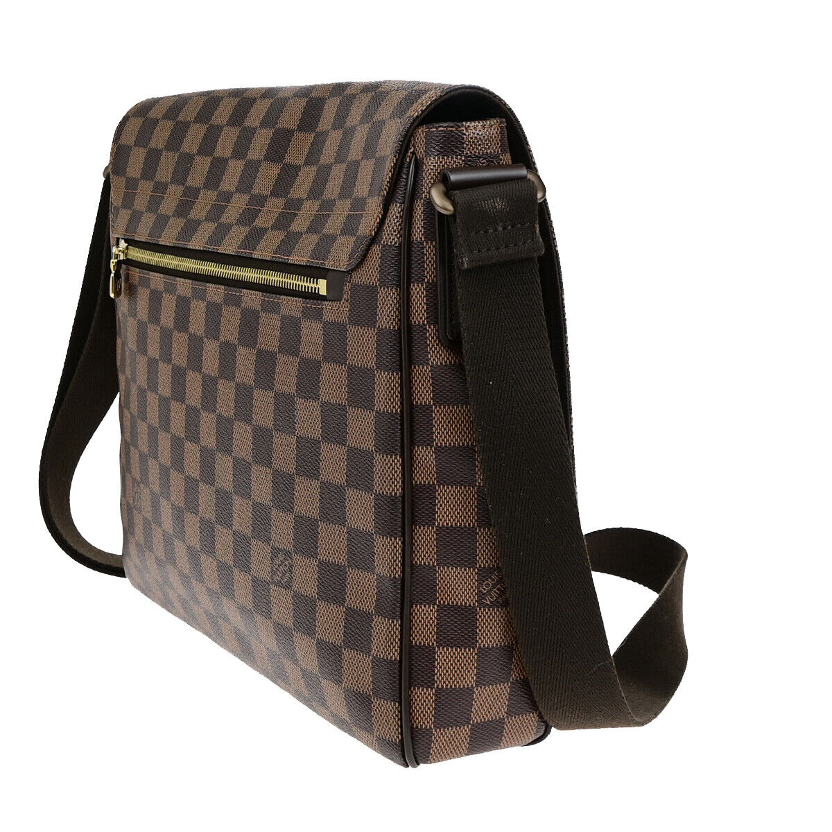 Louis Vuitton District Brown Canvas Shoulder Bag