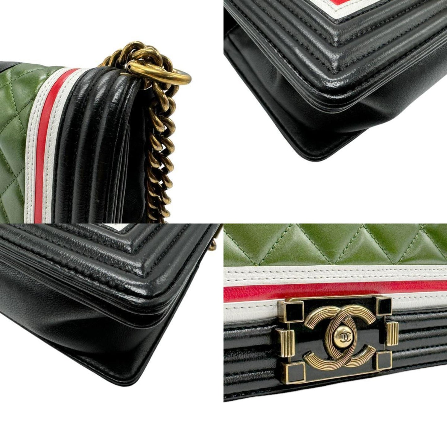 Chanel Boy Multicolour Leather Shopper Bag