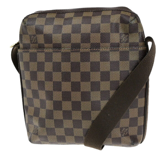 Louis Vuitton Trotteur Brown Canvas Shoulder Bag