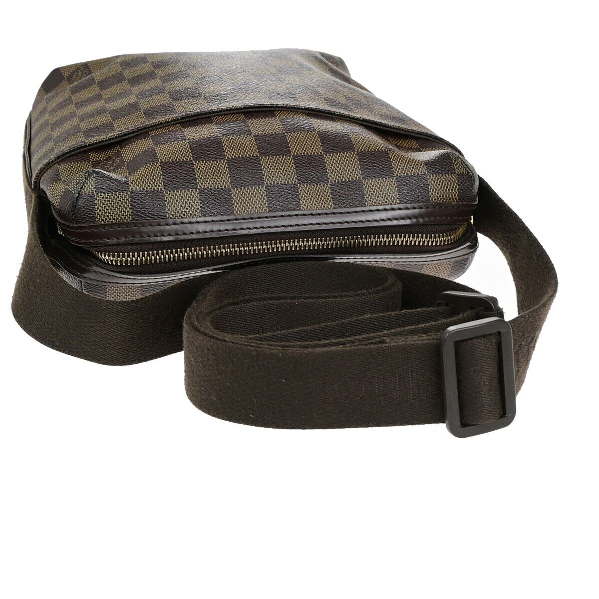 Louis Vuitton Trotteur Brown Canvas Shoulder Bag