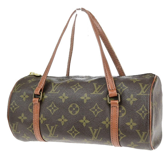 Louis Vuitton Papillon 26 Brown Canvas Hand Bag