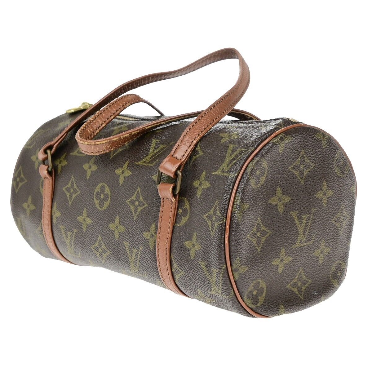 Louis Vuitton Papillon 26 Brown Canvas Hand Bag