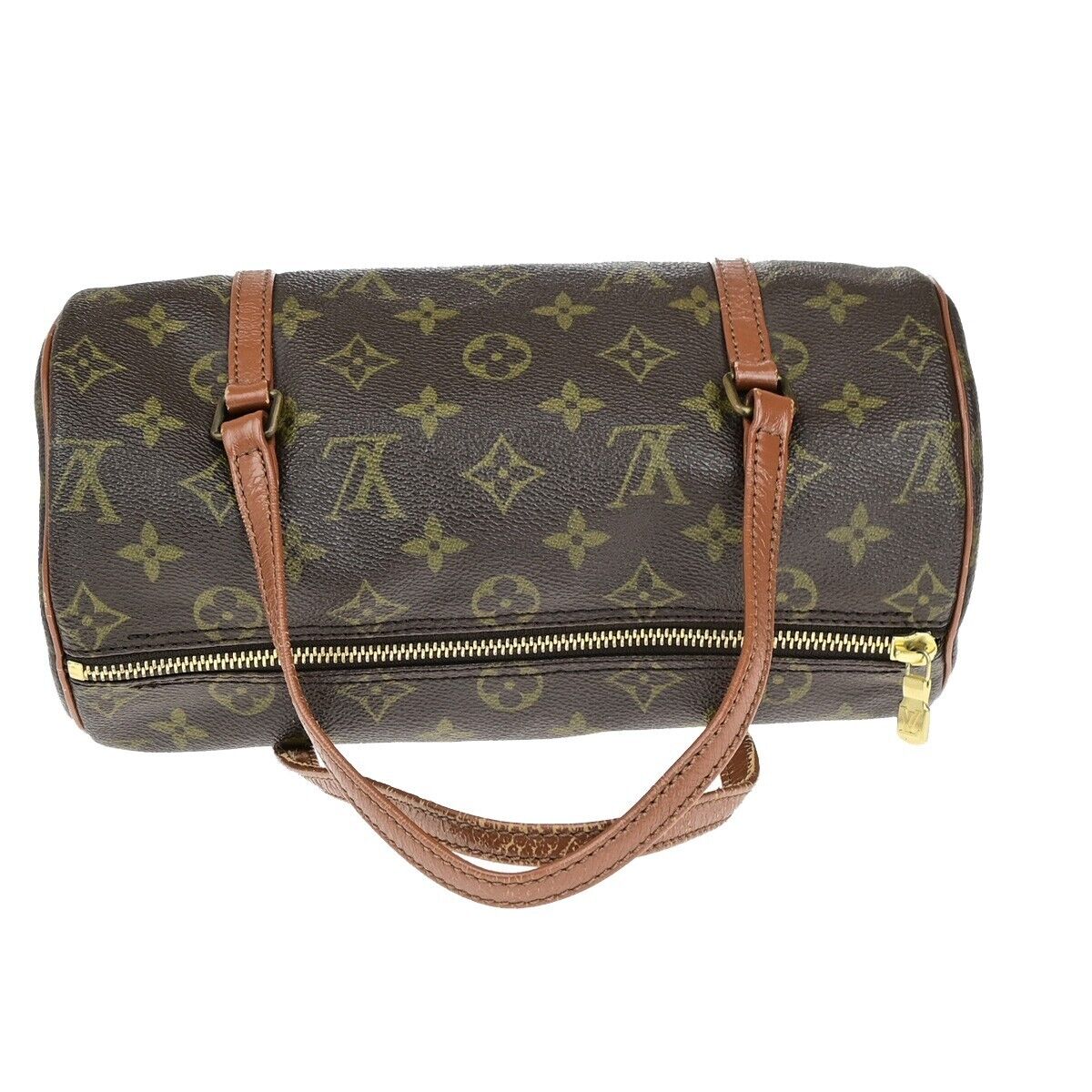 Louis Vuitton Papillon 26 Brown Canvas Hand Bag