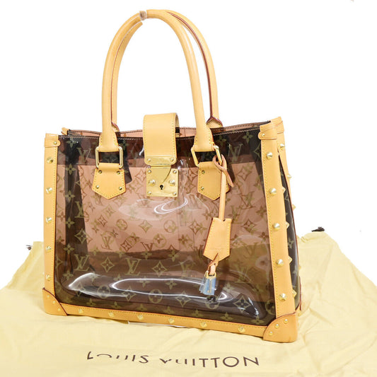 Louis Vuitton Ambre Brown Plastic Hand Bag