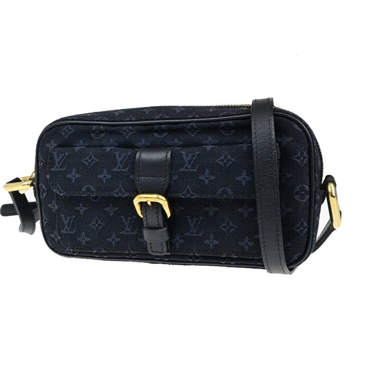 Louis Vuitton Juliette Black Canvas Shoulder Bag