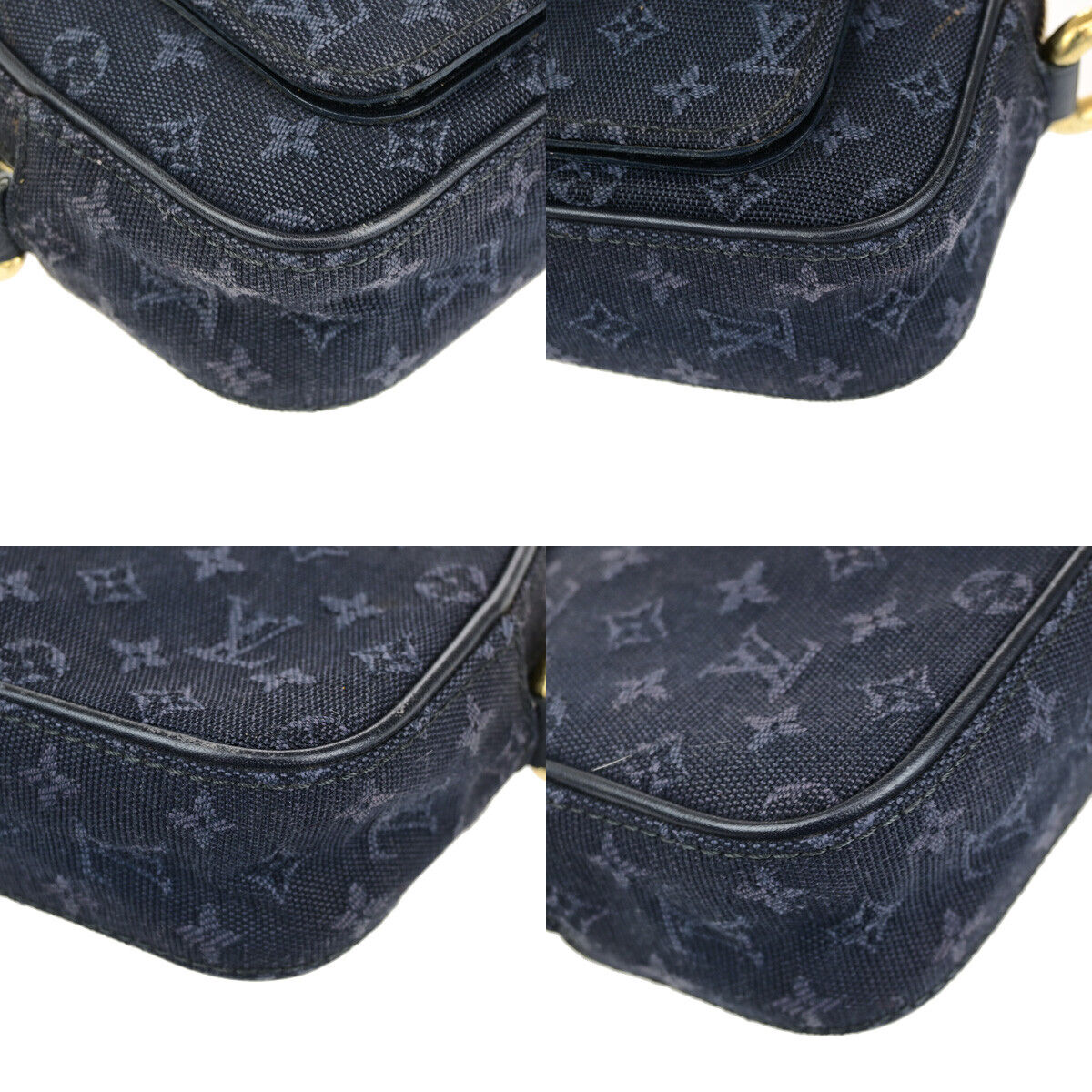 Louis Vuitton Juliette Black Canvas Shoulder Bag