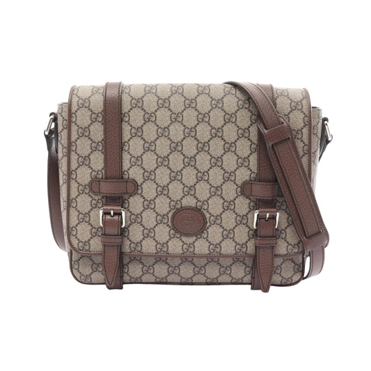 Gucci Messenger Beige Canvas Shoulder Bag