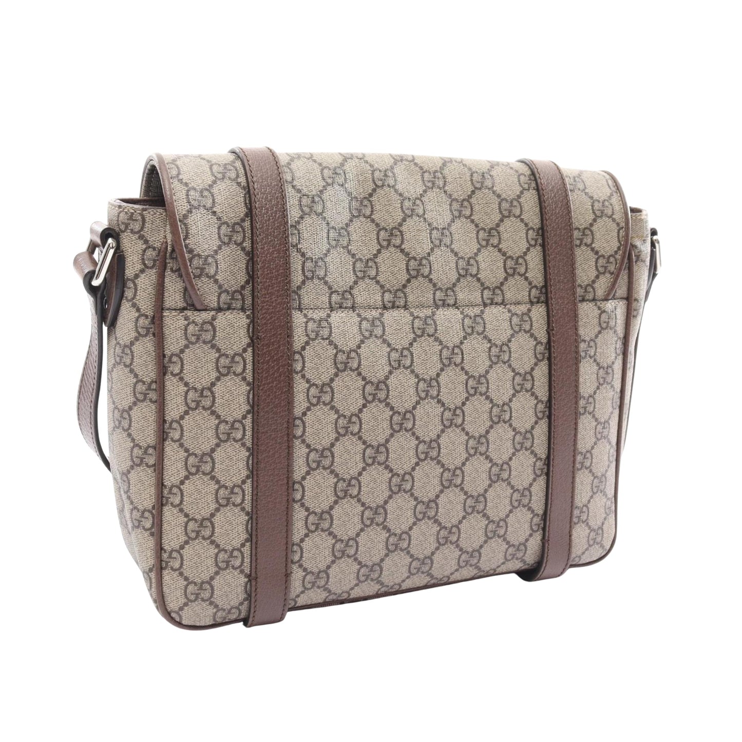 Gucci Messenger Beige Canvas Shoulder Bag