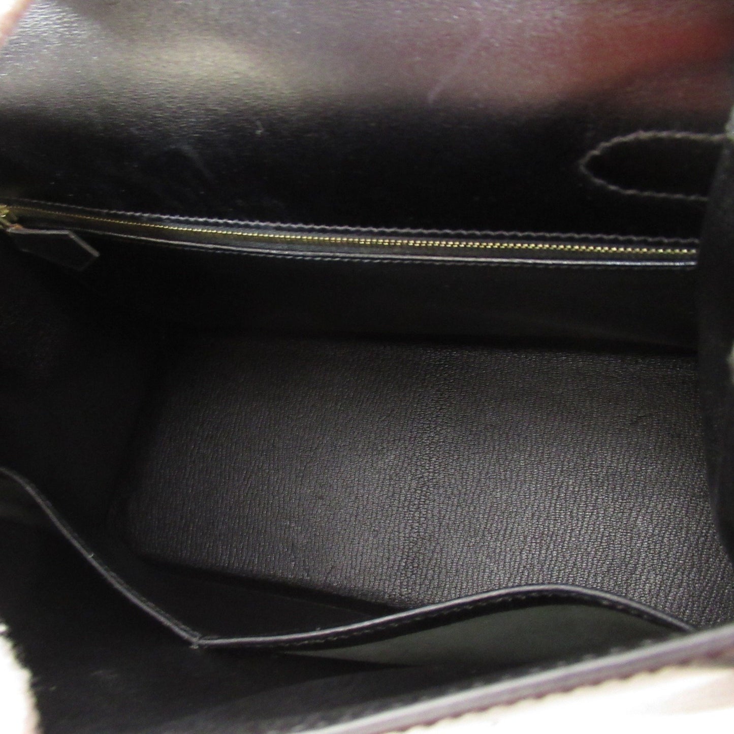 Hermès Kelly 28 Black Leather Hand Bag