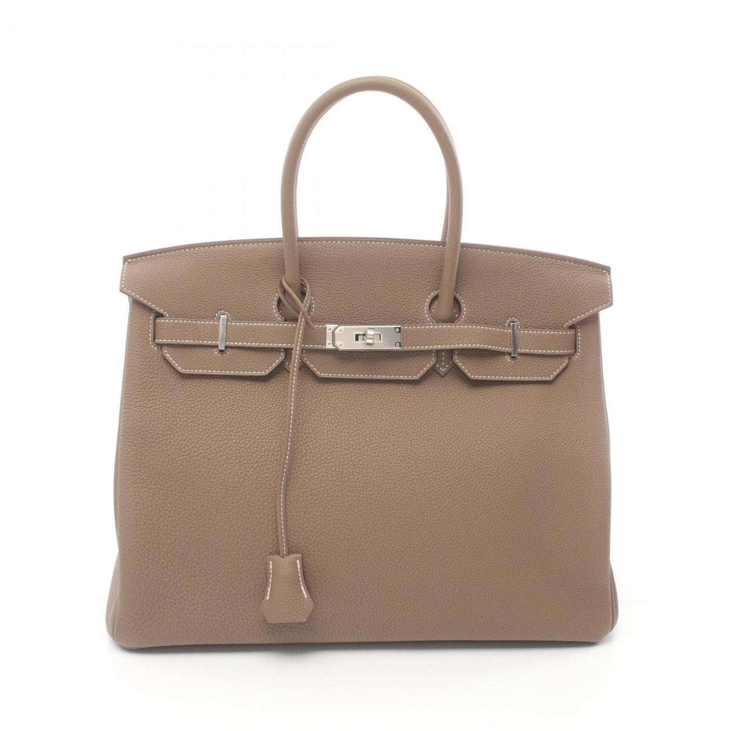 Hermès Birkin 35 Beige Leather Hand Bag