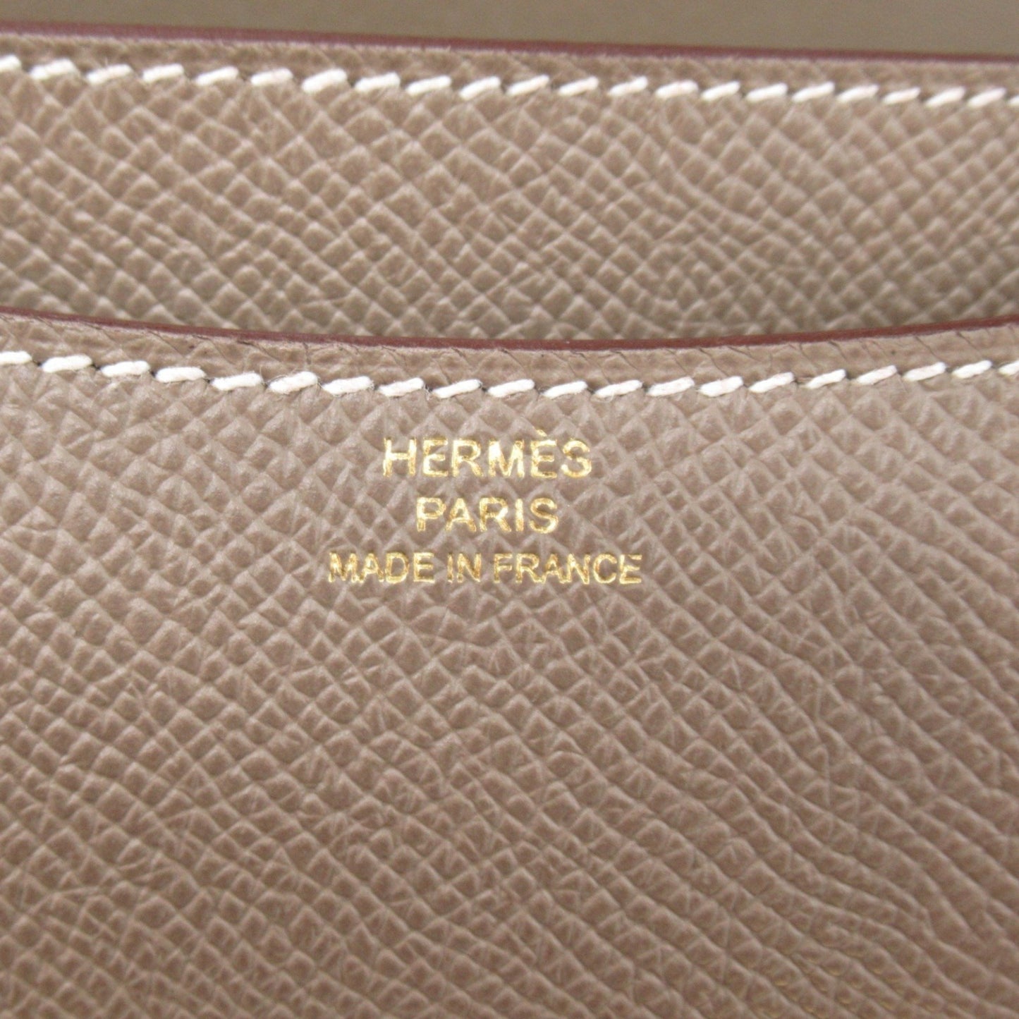 Hermès Constance Brown Leather Shoulder Bag