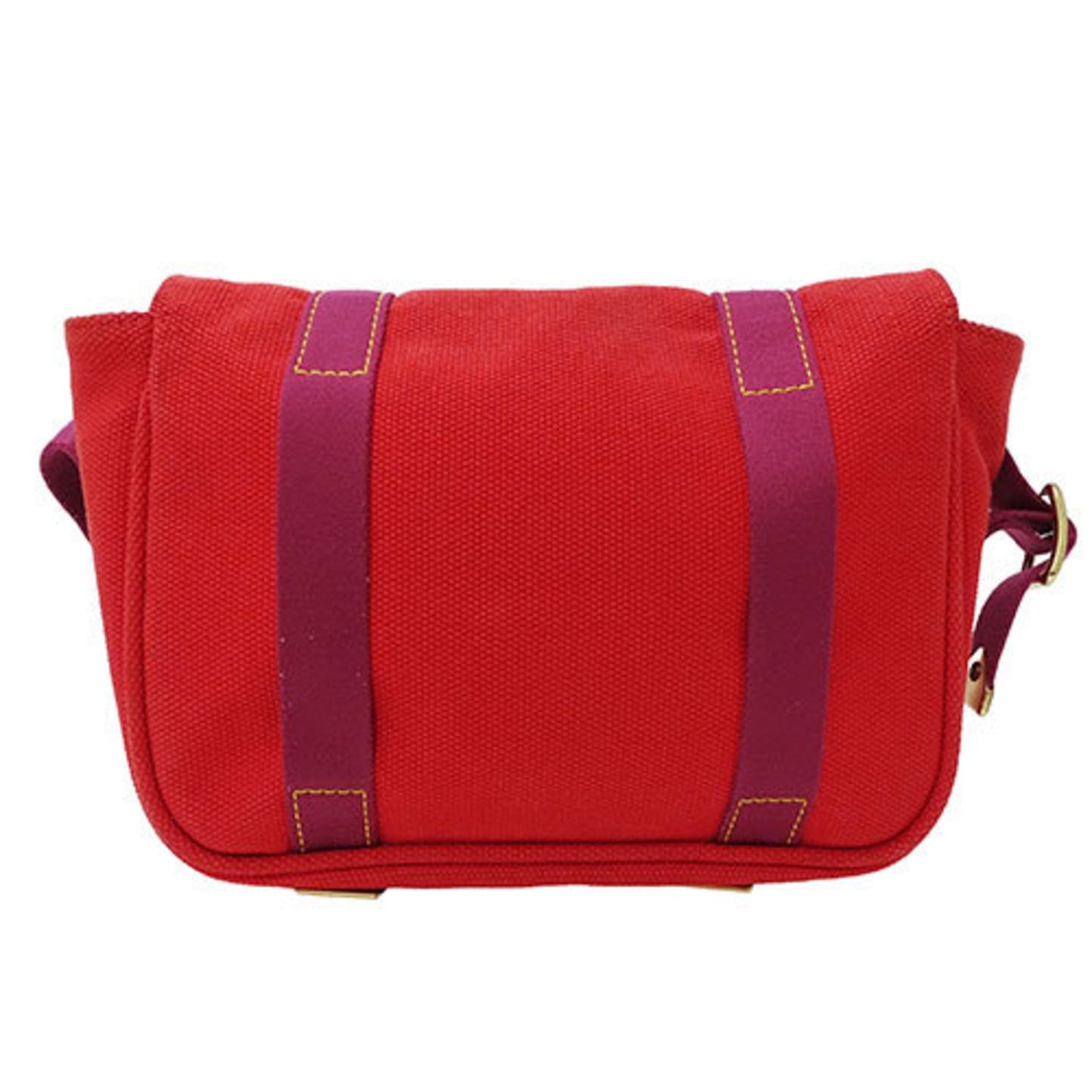 Louis Vuitton Antigua Red Canvas Shoulder Bag