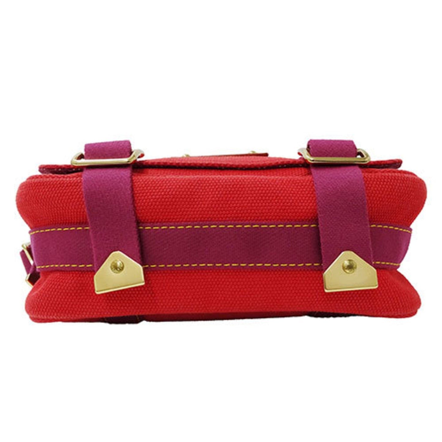 Louis Vuitton Antigua Red Canvas Shoulder Bag