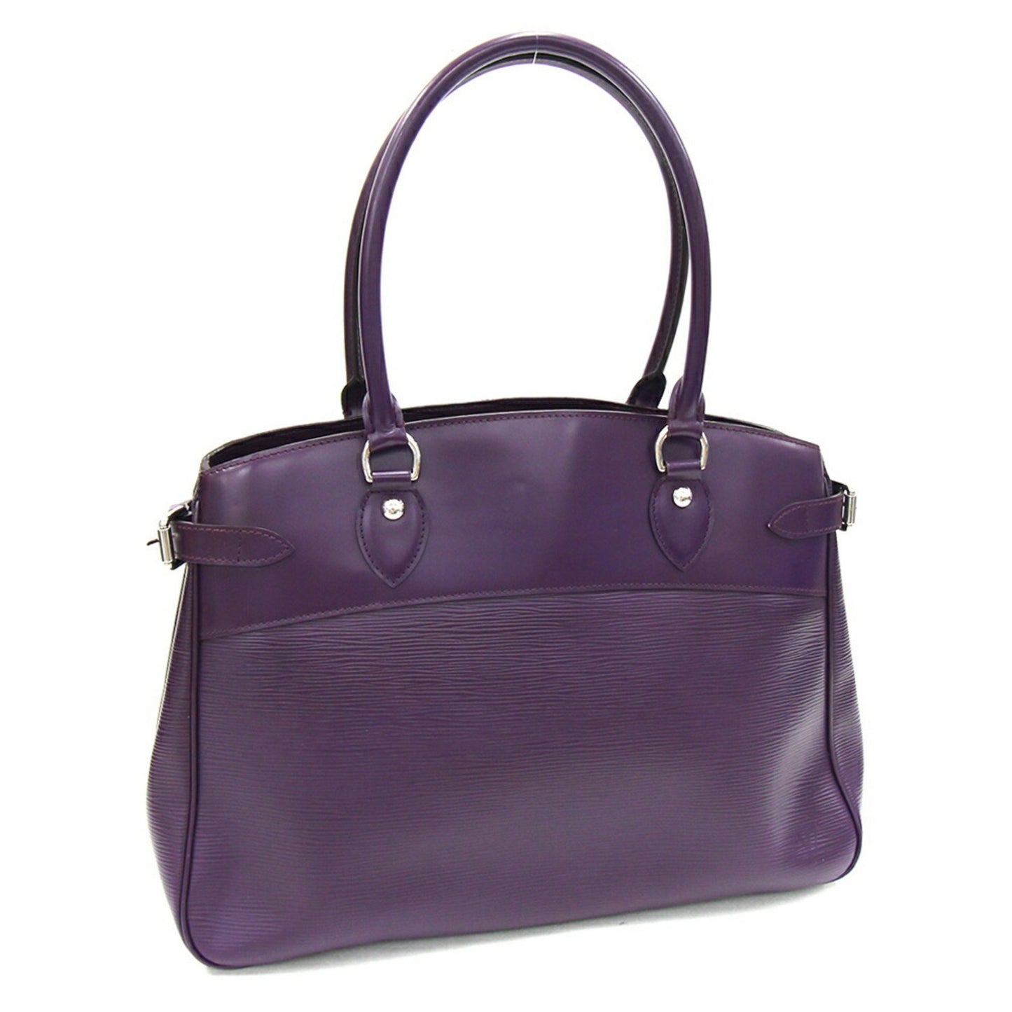 Louis Vuitton Passy Purple Leather Tote Bag