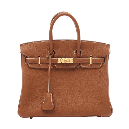 Hermès Birkin 25 Brown Leather Hand Bag