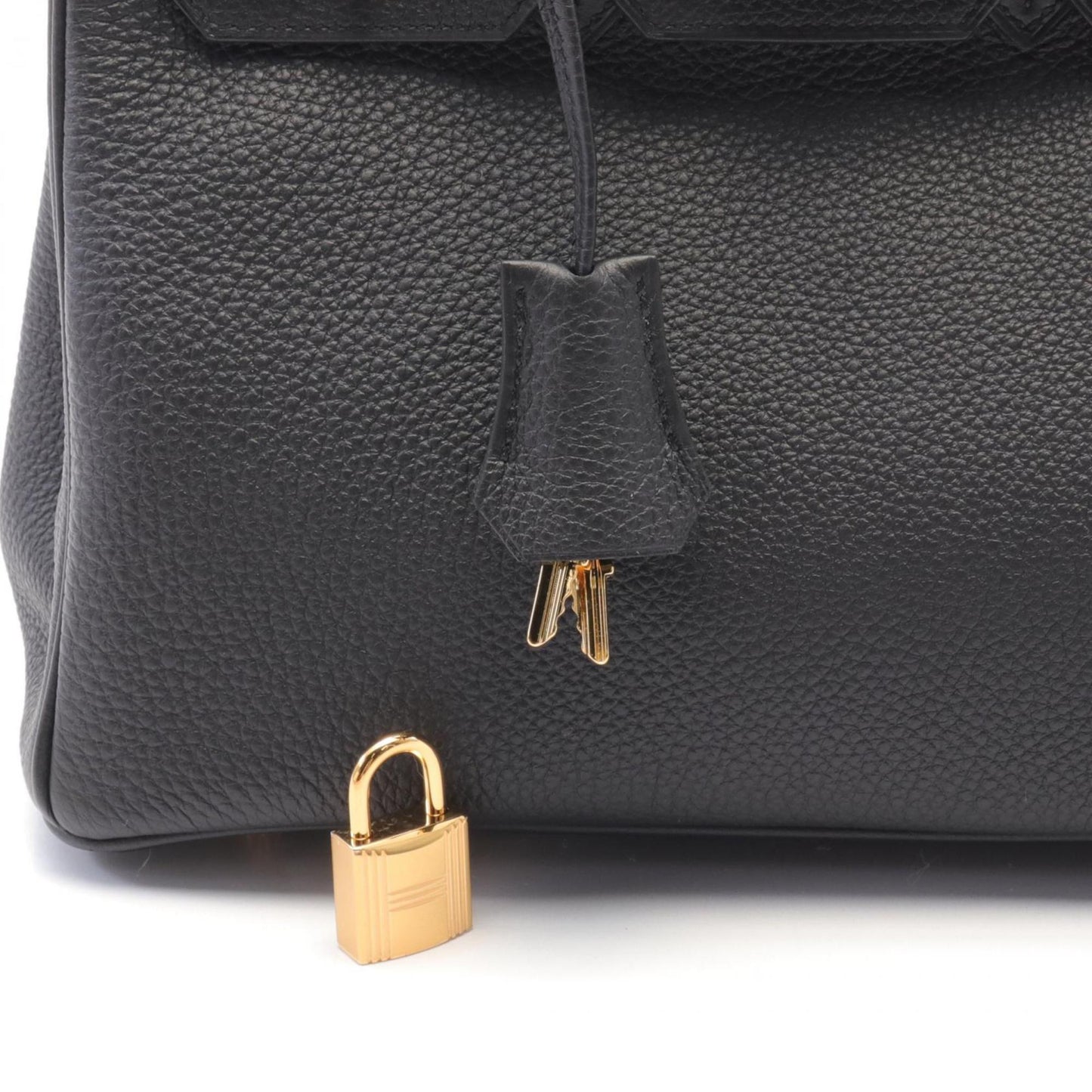 Hermès Birkin 25 Black Leather Hand Bag