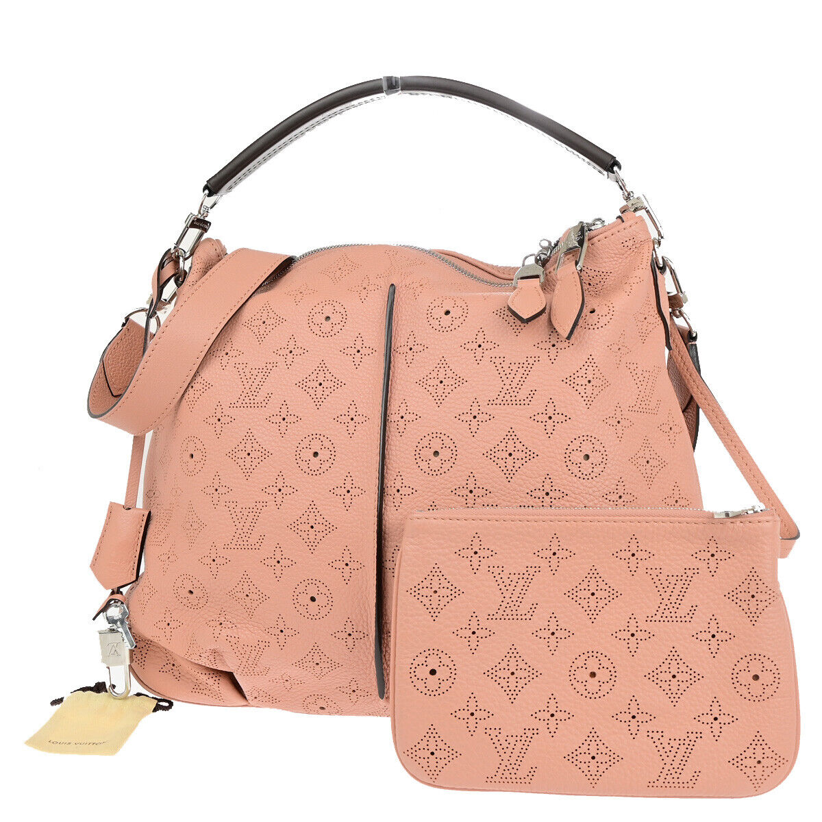 Louis Vuitton Selene Pink Leather Hand Bag