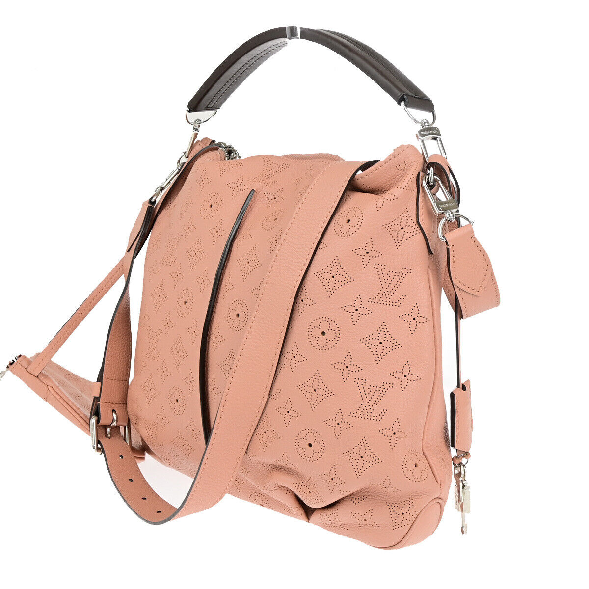 Louis Vuitton Selene Pink Leather Hand Bag