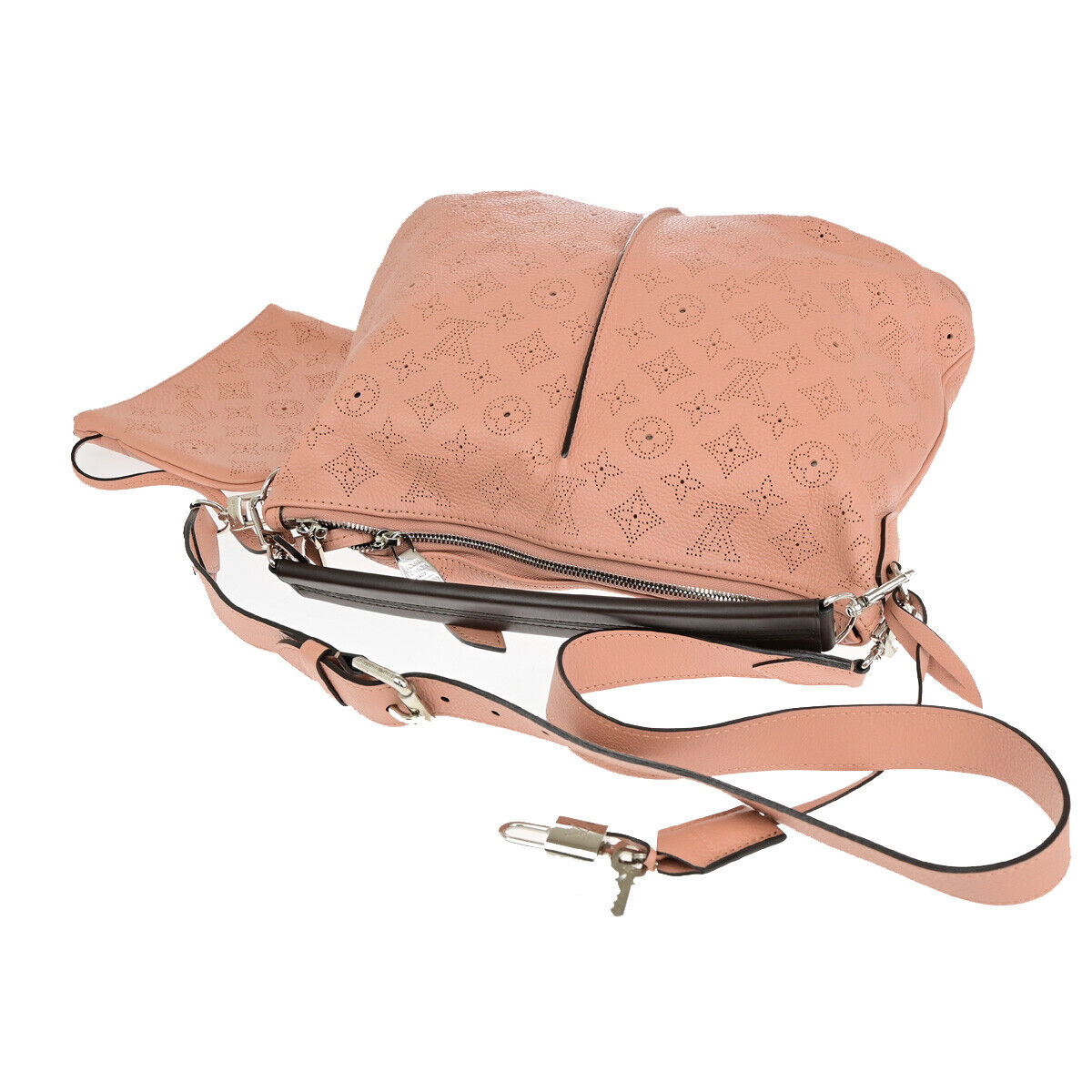 Louis Vuitton Selene Pink Leather Hand Bag