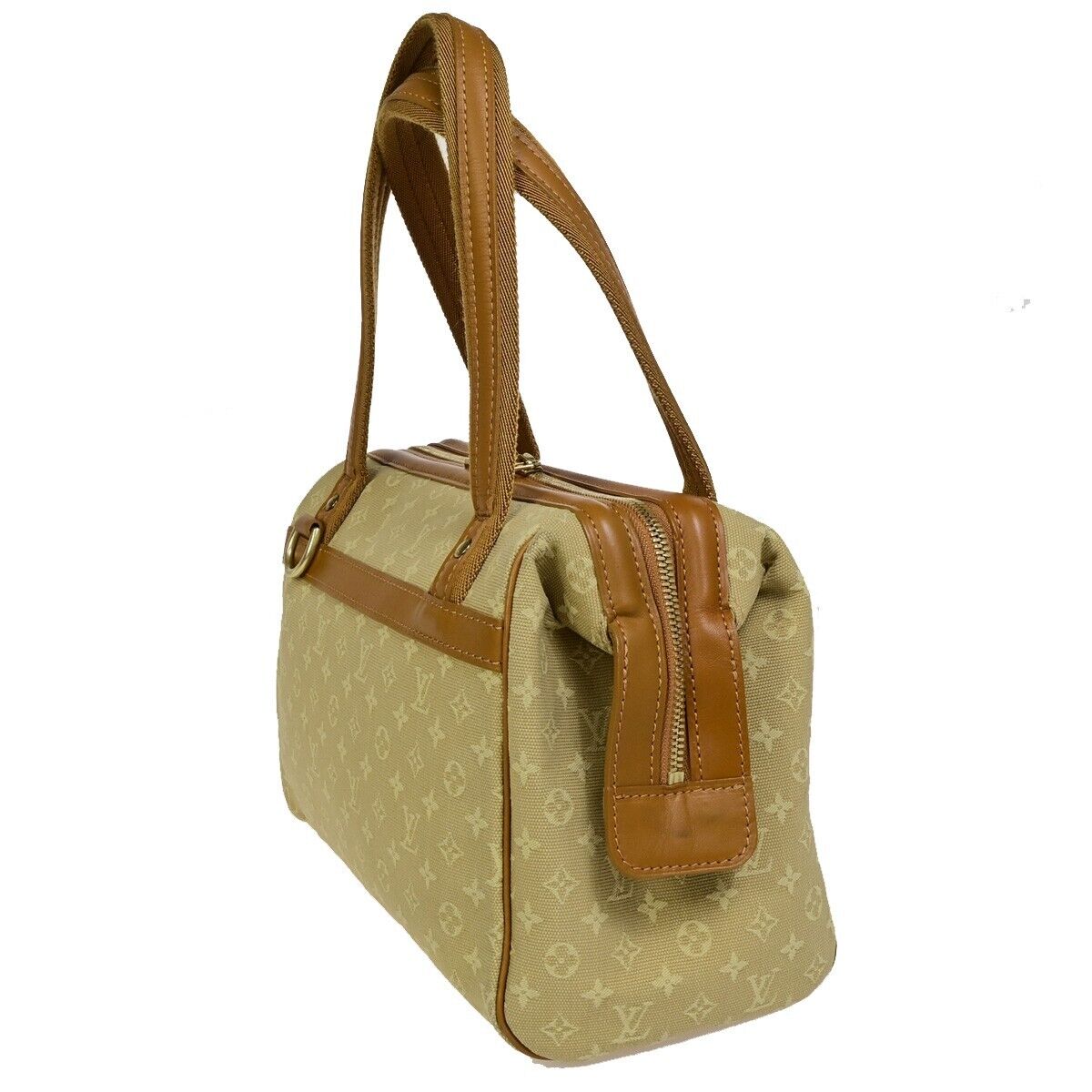 Louis Vuitton Joséphine Beige Canvas Hand Bag