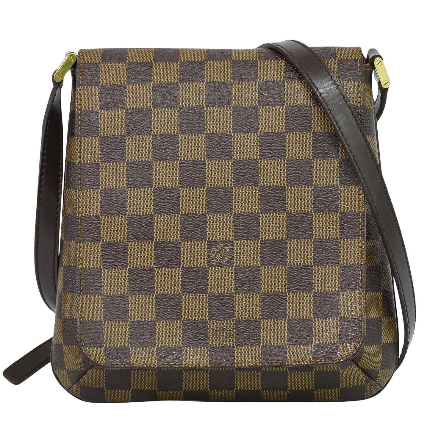 Louis Vuitton Musette Salsa Brown Canvas Shoulder Bag