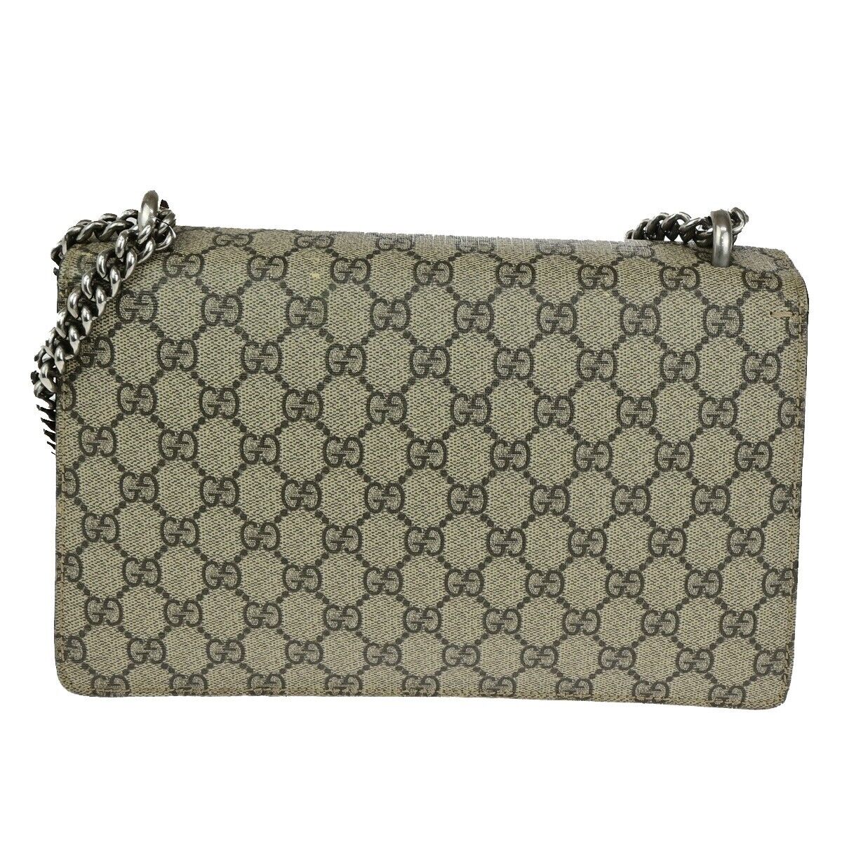 Gucci Dionysus Beige Canvas Shoulder Bag