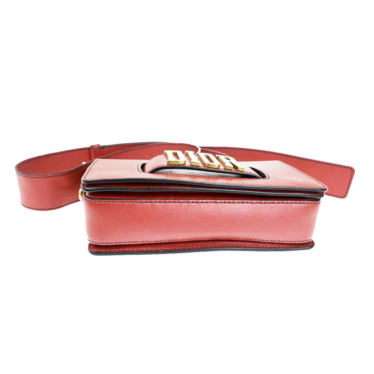 Dior Dio(r)evolution Red Leather Shoulder Bag