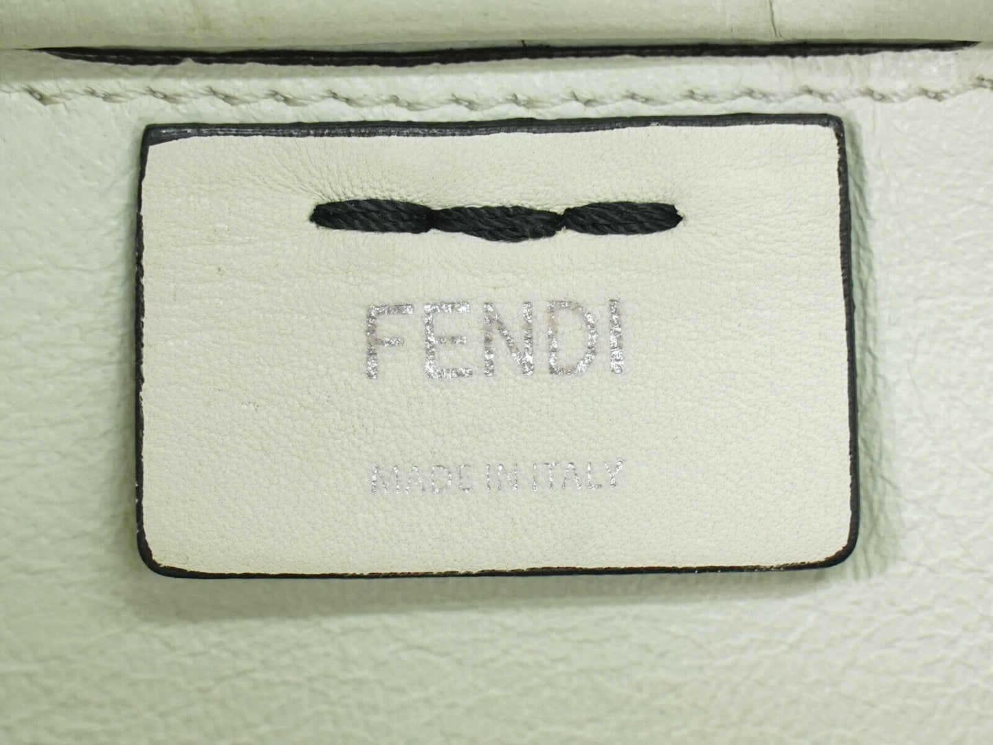 Fendi 3Jours Black Leather Hand Bag