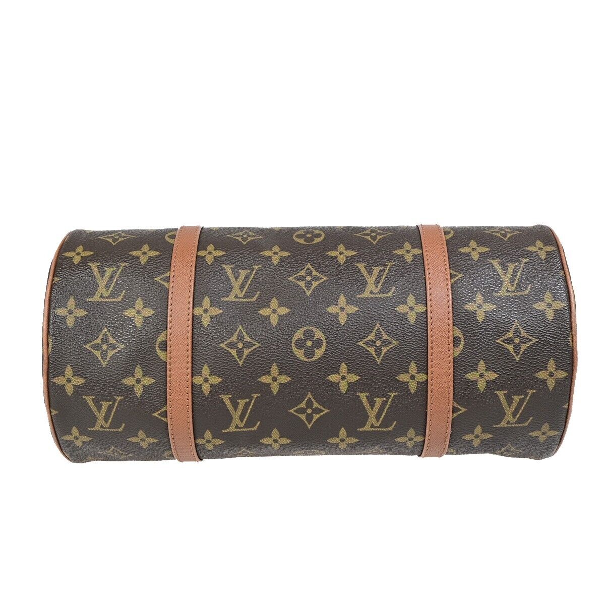 Louis Vuitton Papillon 30 Brown Canvas Shoulder Bag