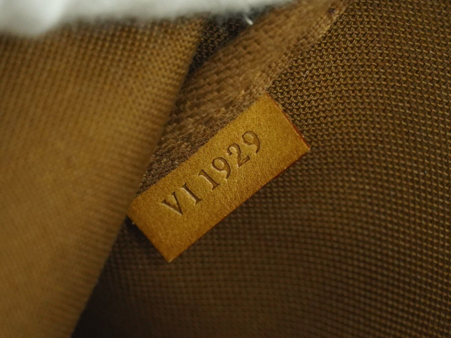 Louis Vuitton Pochette Accessoire Brown Canvas Hand Bag