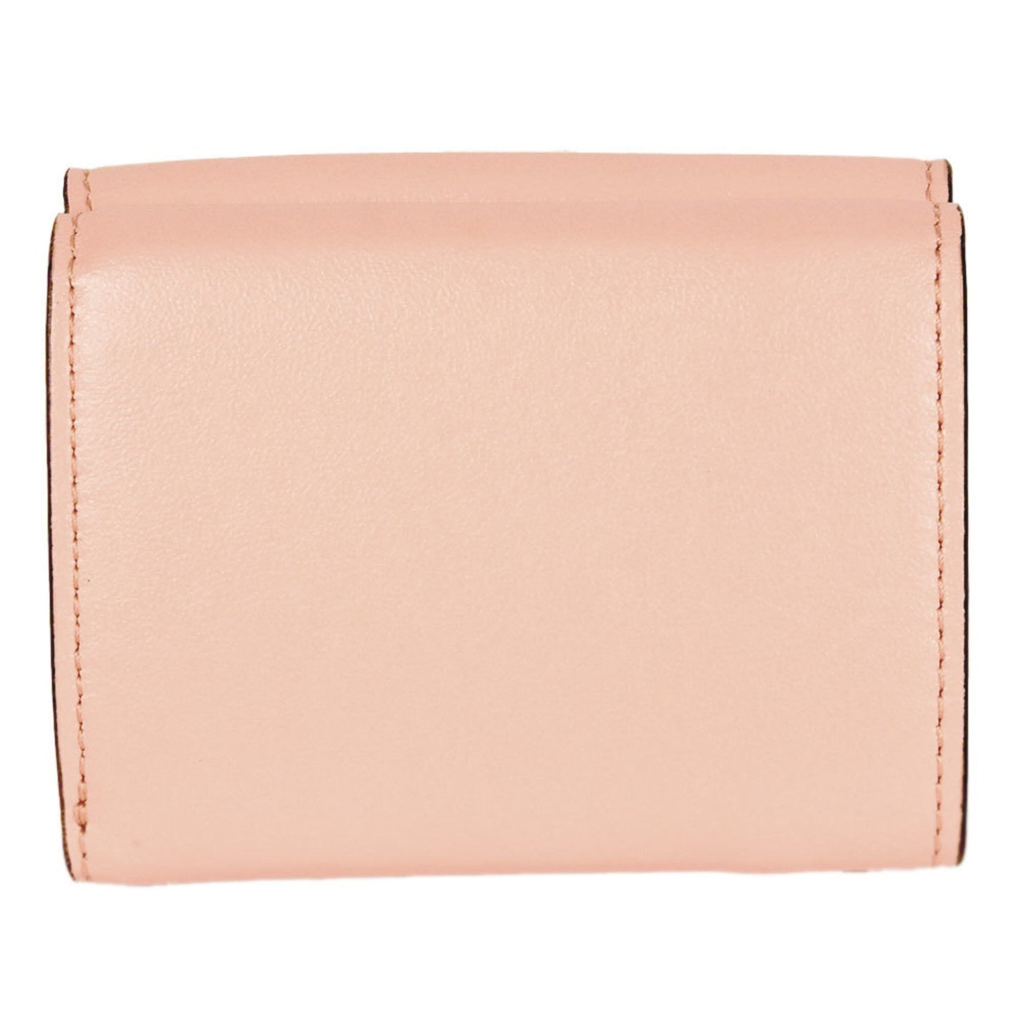 Fendi Micro Trifold Wallet Pink Leather Wallet Accessories