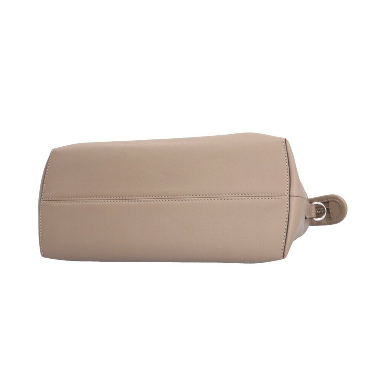 Fendi By The Way Beige Leather Hand Bag