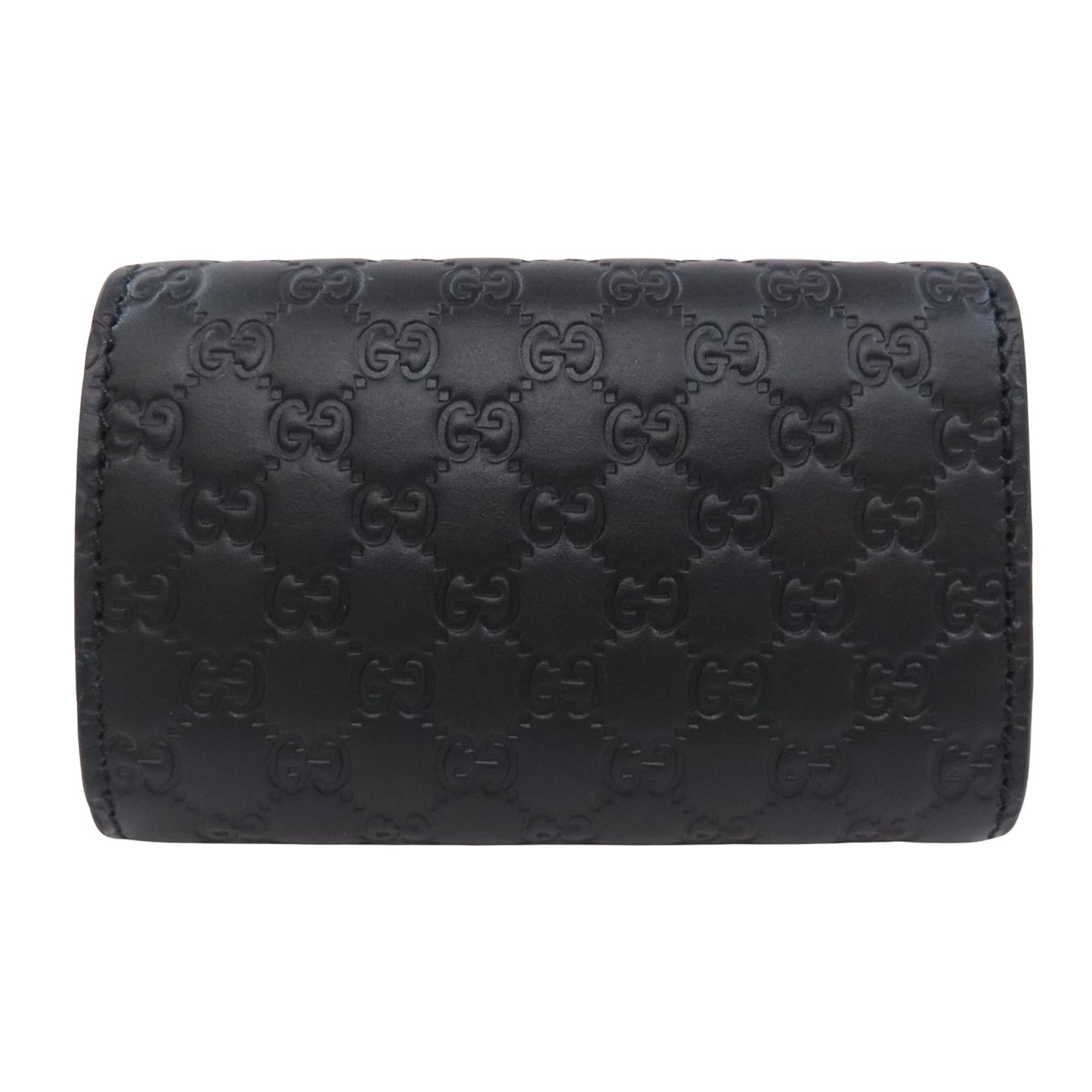 Gucci Key case Black Leather Wallet Accessories