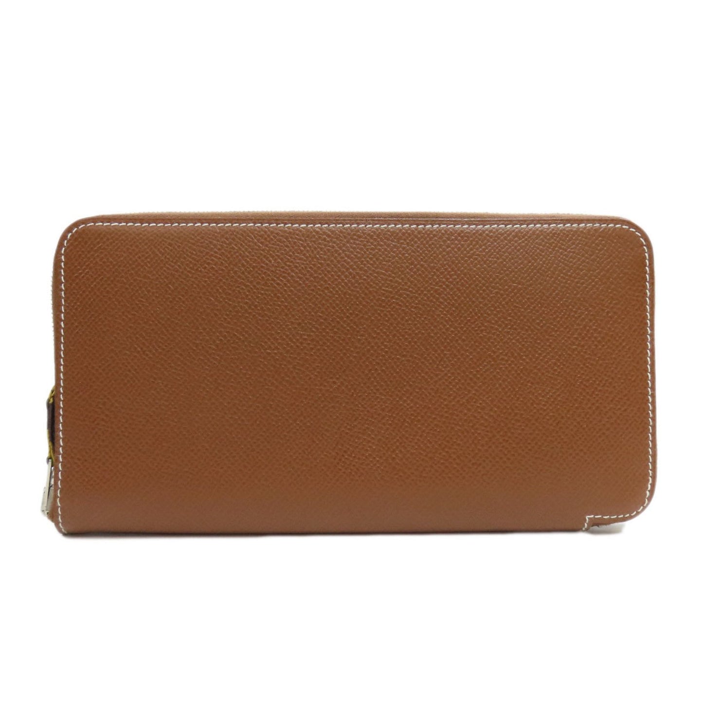 Hermès Silk'In Brown Leather Wallet Accessories