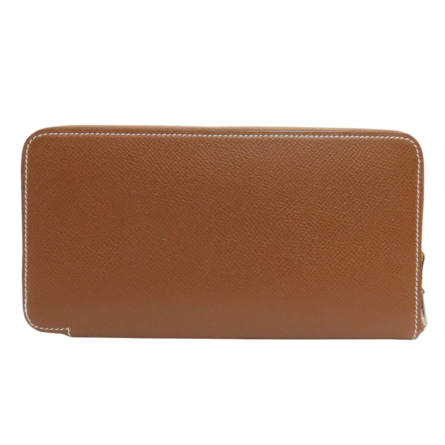 Hermès Silk'In Brown Leather Wallet Accessories