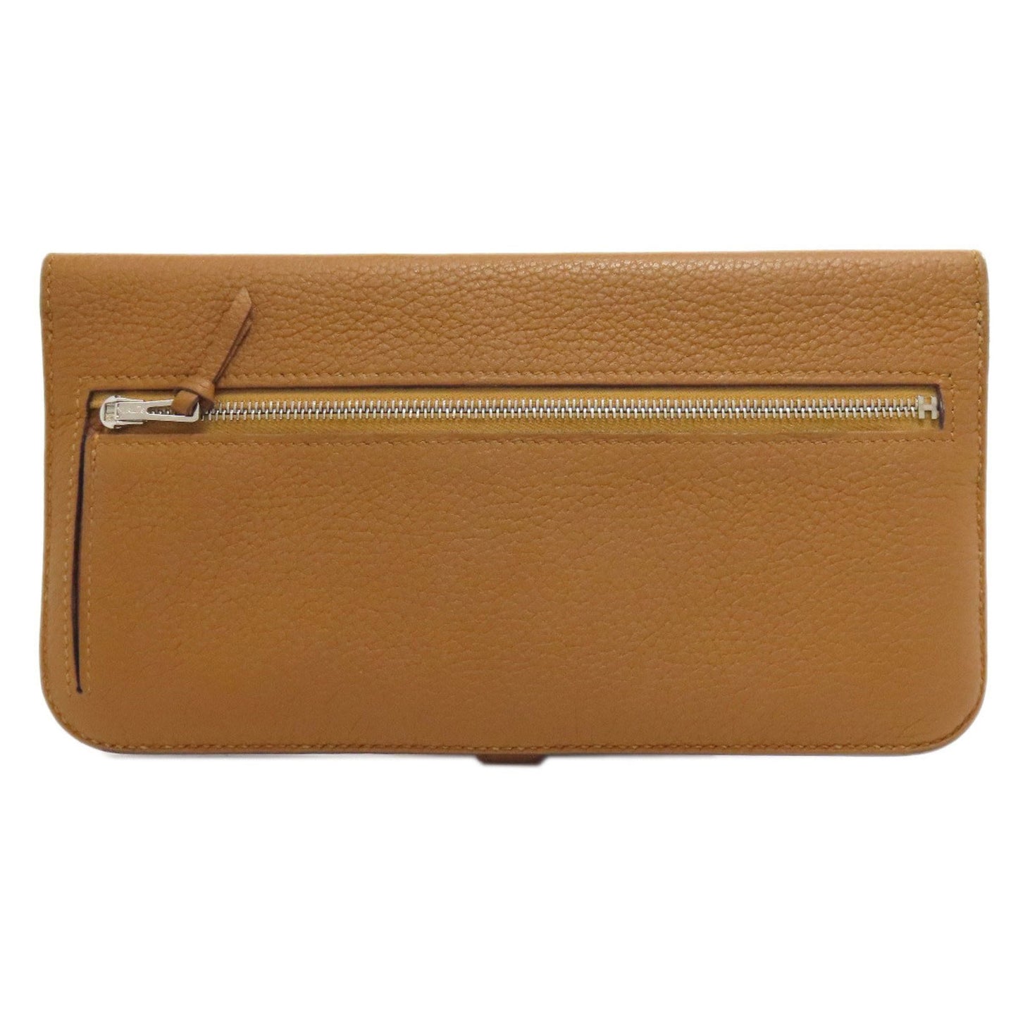 Hermès Dogon Brown Leather Wallet Accessories